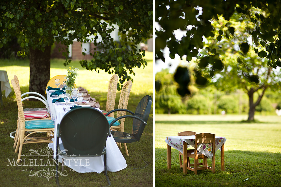 Our Vintage Rustic Outdoor Easter Garden Party
