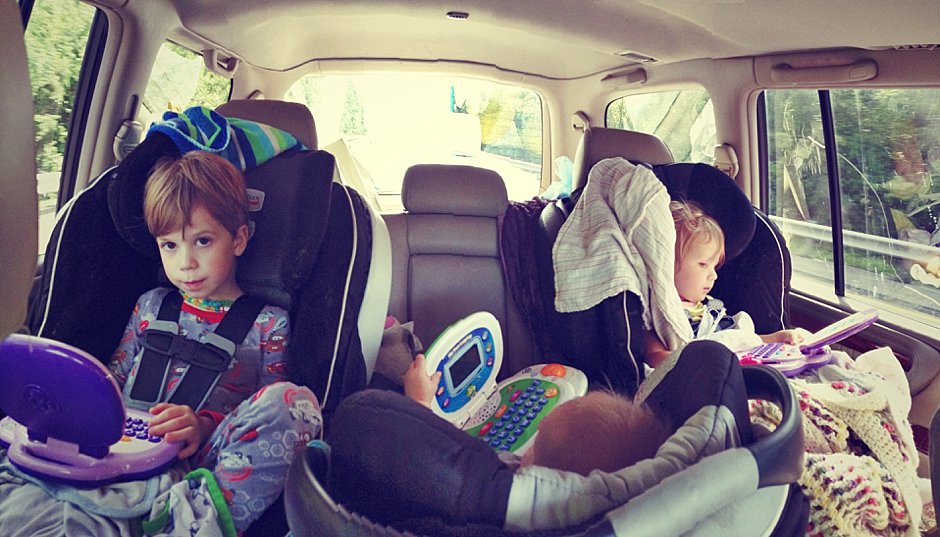 Road tripping with kids